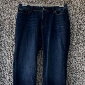 Women's Dark Denim Straight Leg Jeans
